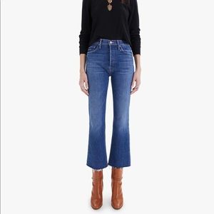 MOTHER Denim Tripper Ankle Fray